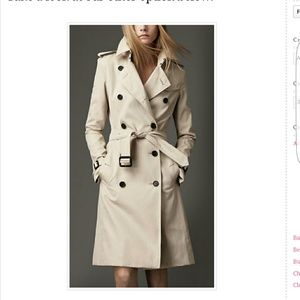 SOLD! Burberry trench coat