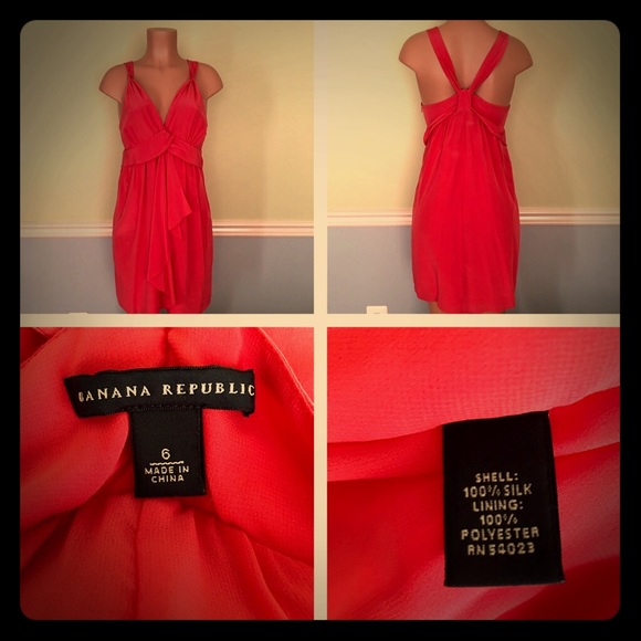 Banana Republic Silk Summer Dress
