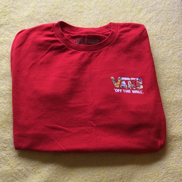 Red Vans Shirt