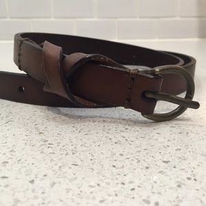 GENUINE LEATHER ABERCROMBIE BELT
