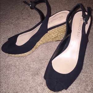 Franco Sarto sz 8 wedges. Great condition!