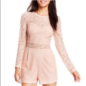 Lace romper