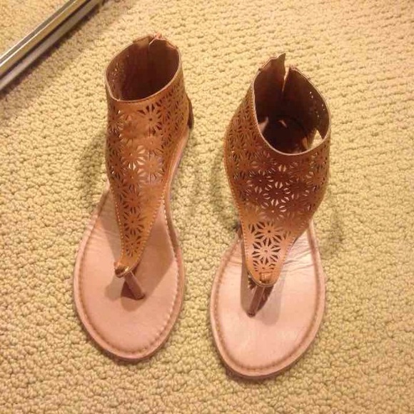Brown sandals