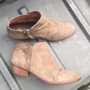 ☀️Sam Edelman Taupe Zip-Up Booties☀️