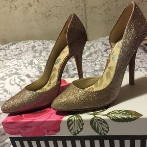 Gold Juicy Couture Heels