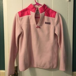 Women's Pink Vineyard Vines Fleece