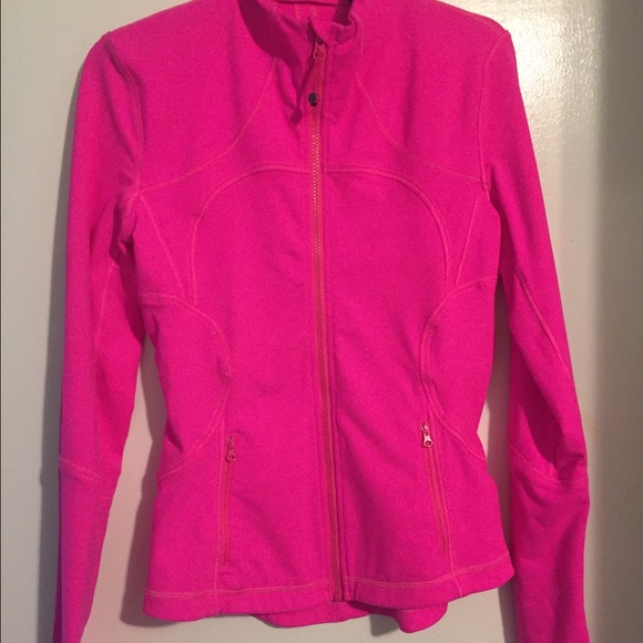 Lulu Lemon Forme Jacket- hot pink