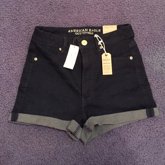 NWT American Eagle sky high super stretch shorties