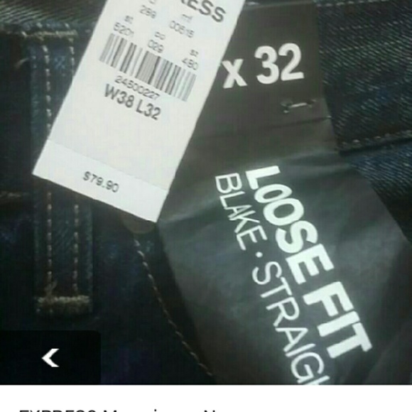NWT express men's jeans