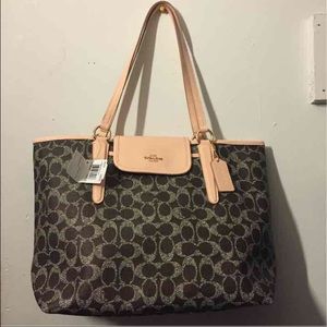 Coach apricot purse