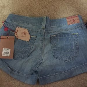 True Religion Jess Shorts