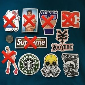Brand Stickers Decals