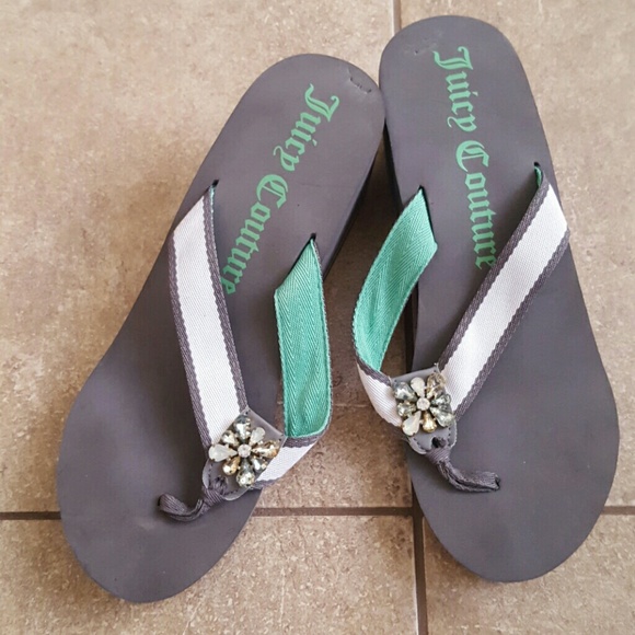 Juicy Couture wedge sandals