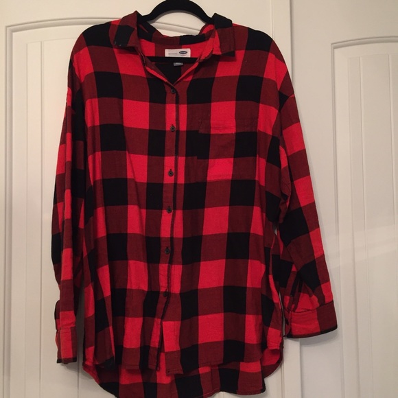 Boyfriend Plaid Button Down