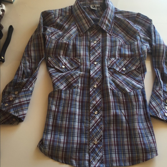 Rails like plaid shirt