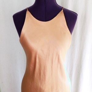 VINTAGE GOLD SHIMMER MAXI DRESS