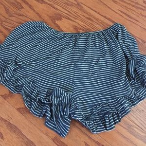 Brandy Melville Striped Cloth Shorts
