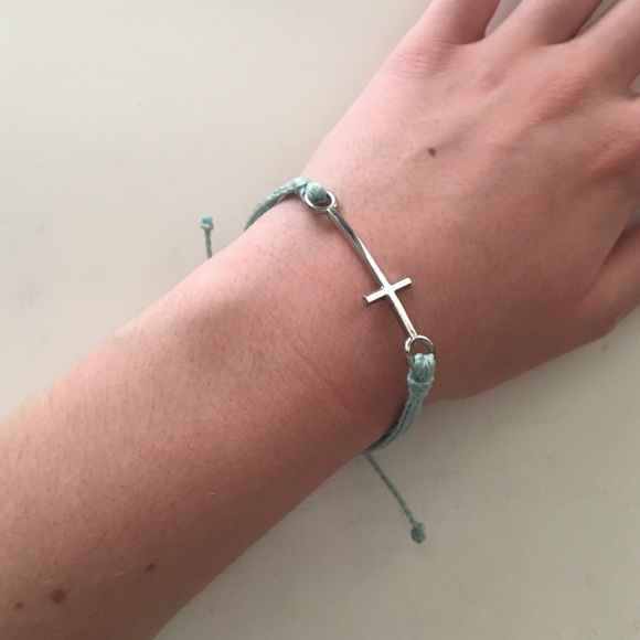Adjustable Cross Bracelet