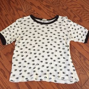 Brandy Melville Eye T-Shirt
