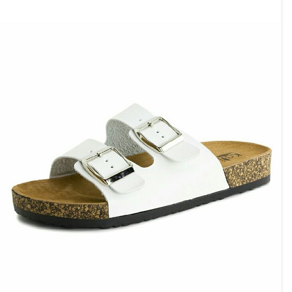 Eagle Women Birken Look Buckle Wedge