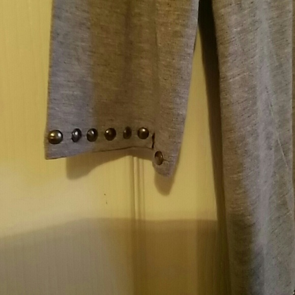 Gray Prima cotton top - Picture 3 of 4