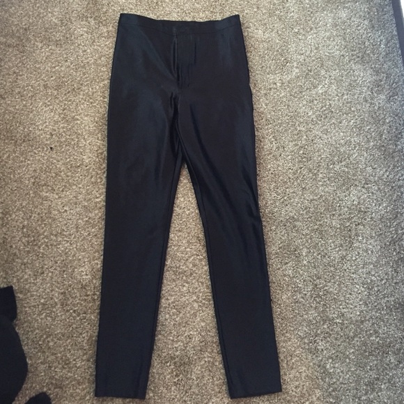 American Apparel black disco pants