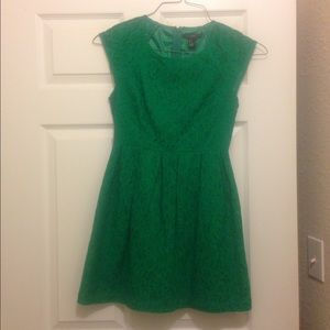 Bright green summer dress size S