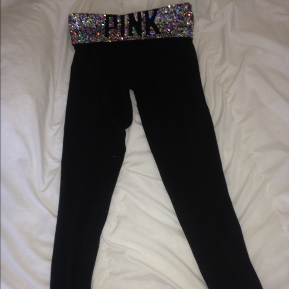 RARE sequence VS Pink leggings/yoga pants