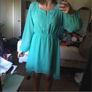 Large teal Gianni Bini Dress