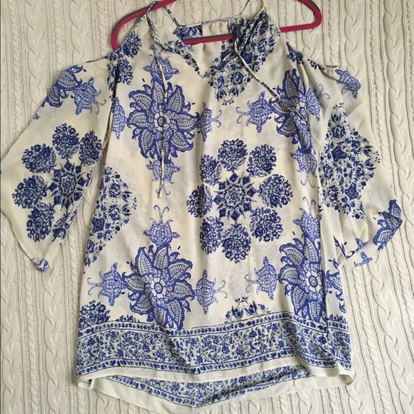 Floral Printed off the Shoulder Dress