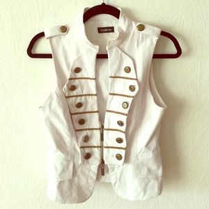 Bebe Military-Style Vest