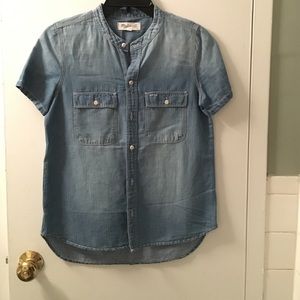 Madewell XS denim shirt