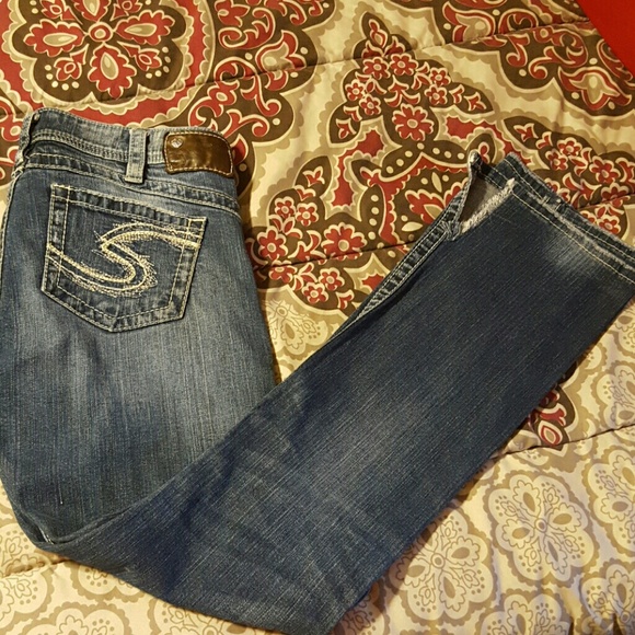 Silver jeans