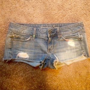 American Eagle jean shorts size 2