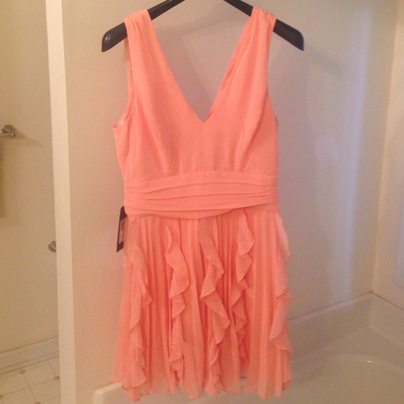Guess Farrah Dress in Salmon