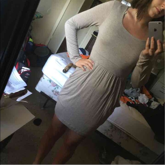 Large Forever 21 beige dress - Picture 1 of 3