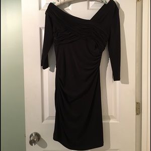 Max and Cleo Off-the-shoulder Cocktail Dress