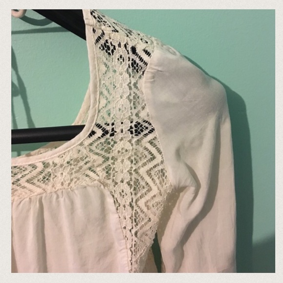 Cream boho blouse - Picture 2 of 4
