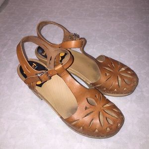Swedish Hasbeens Lacy sandal 39 8.5