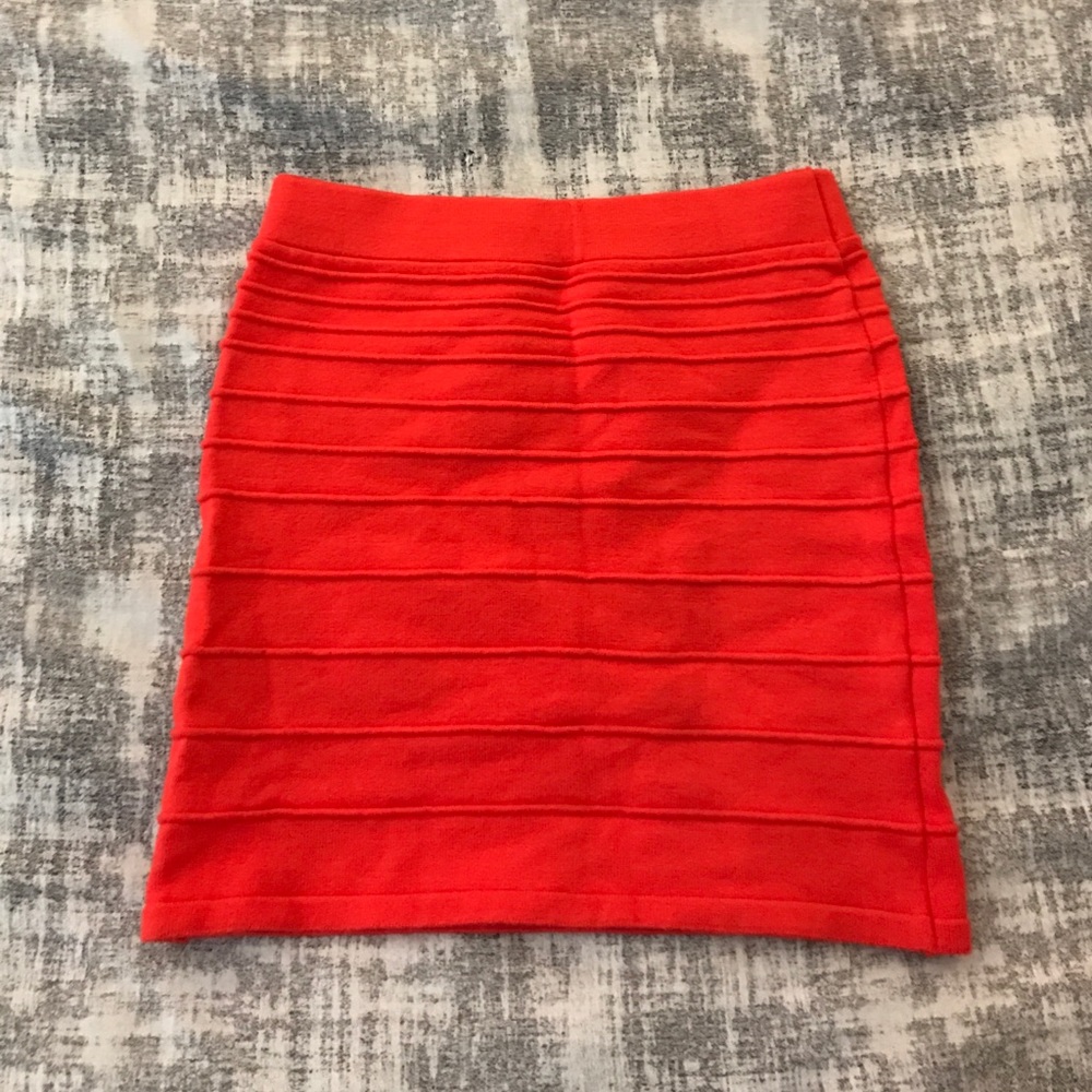 Red Pencil Skirt