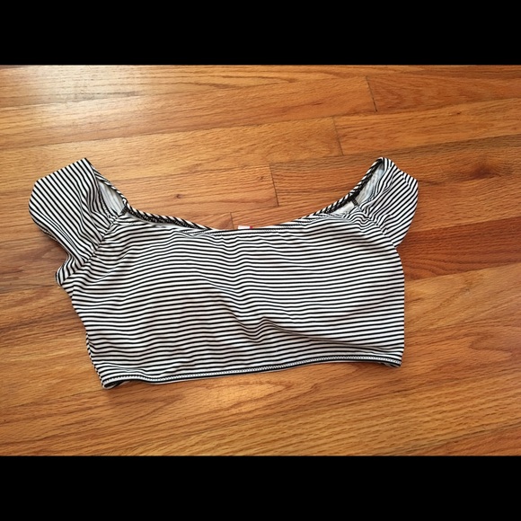 Crop top swim