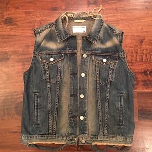 rag & bone denim vest