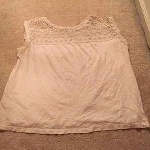 LOFT cream top