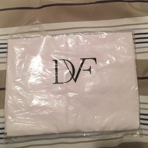 Large DVF tote dust bag