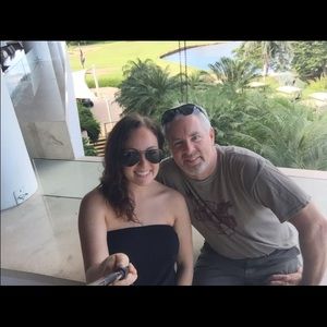 Ray bans Large black aviators polarized