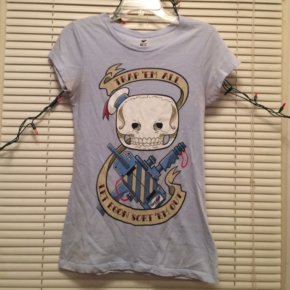 Women's ghostbusters tshirt