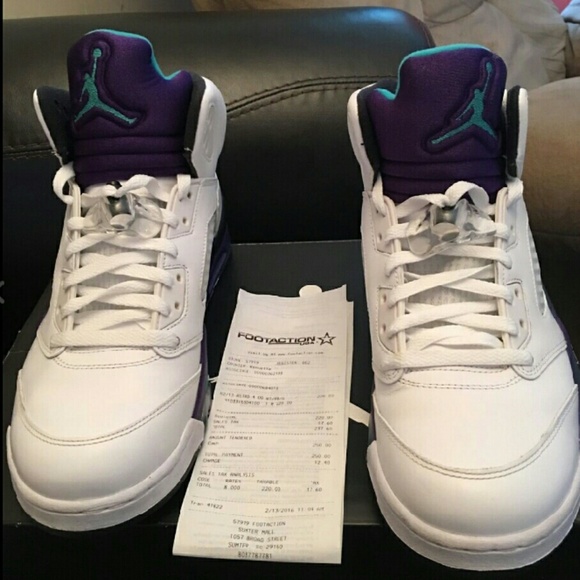 Jordan 5 Grape