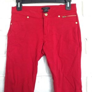 ❤️VDAY❤️Bright Red Jeggings