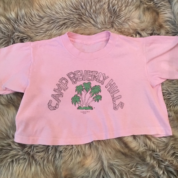 Pink crop top