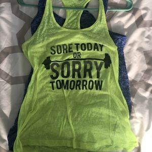 Gym tank!